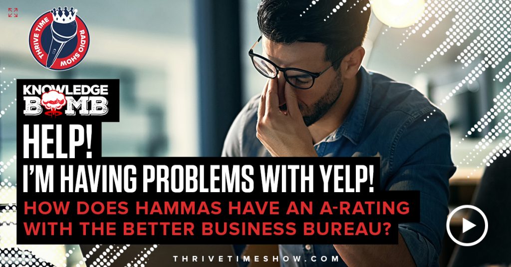 Help! I’m Having Problems With Yelp Knowledge Bomb Thrivetime Show Slides