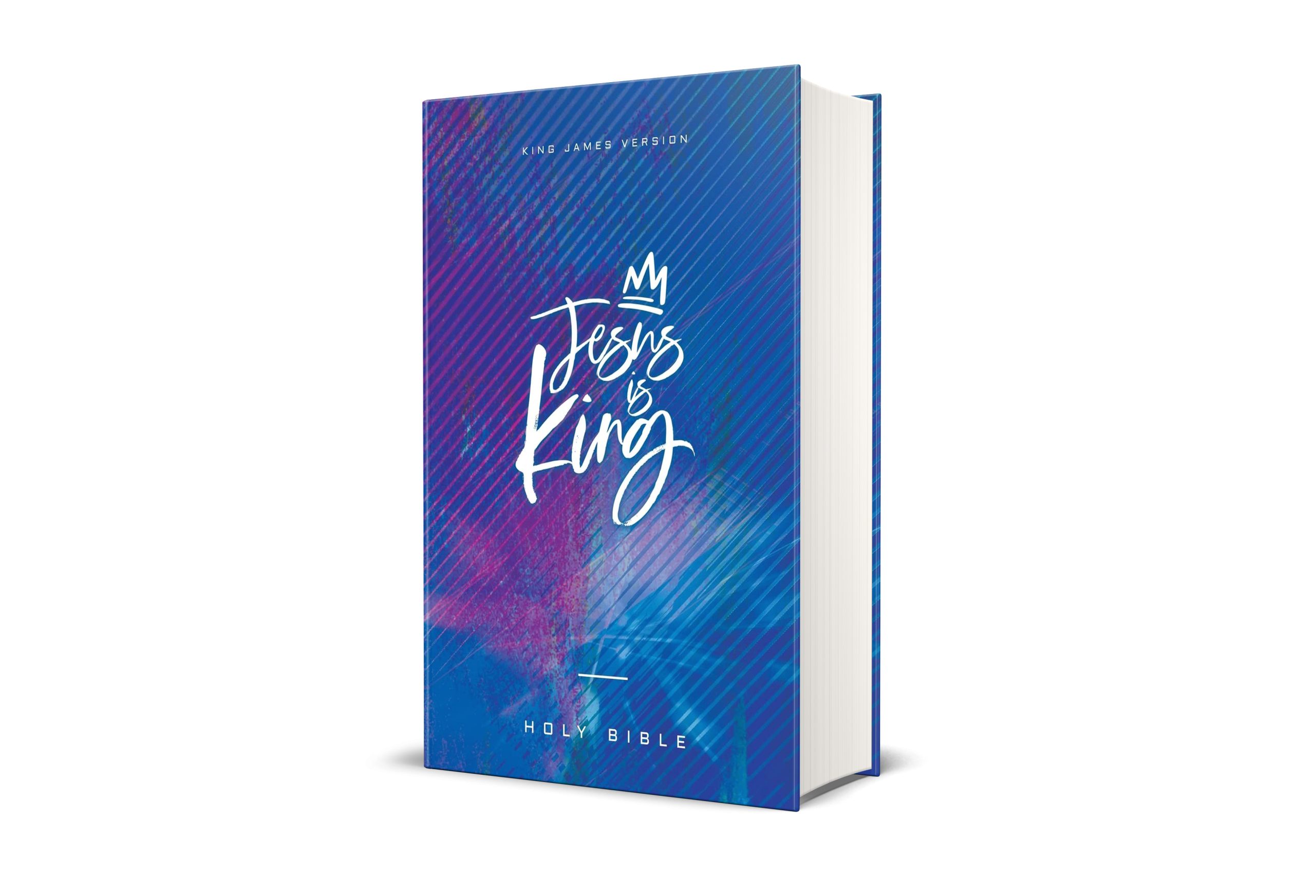 Jesus Is King Bible Cover