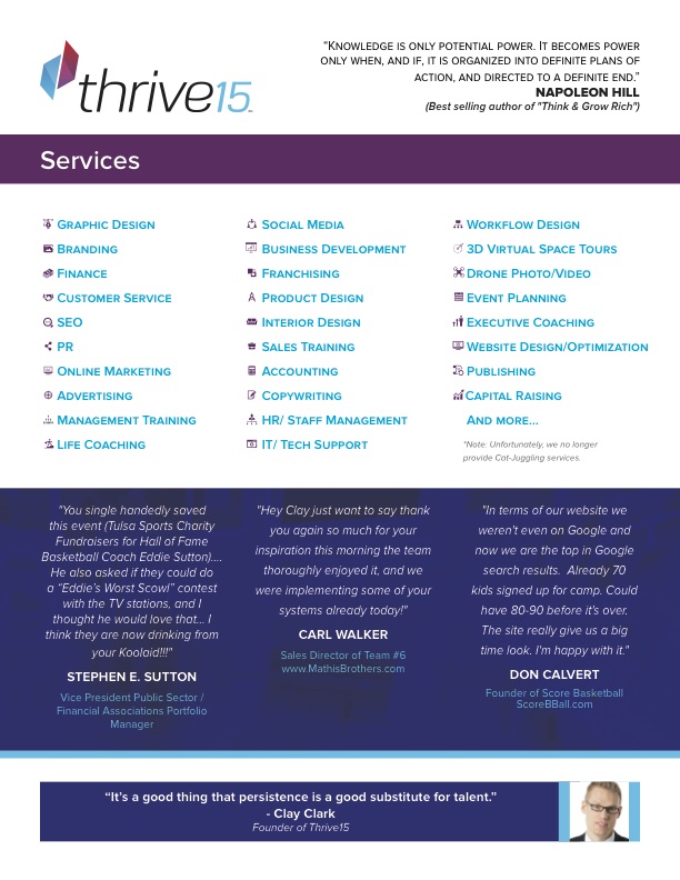 Best Business Coaching Programs | Thrivetime Show Services