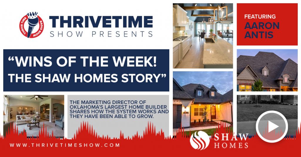 Shaws Home Builders Thrivetime Show Slides