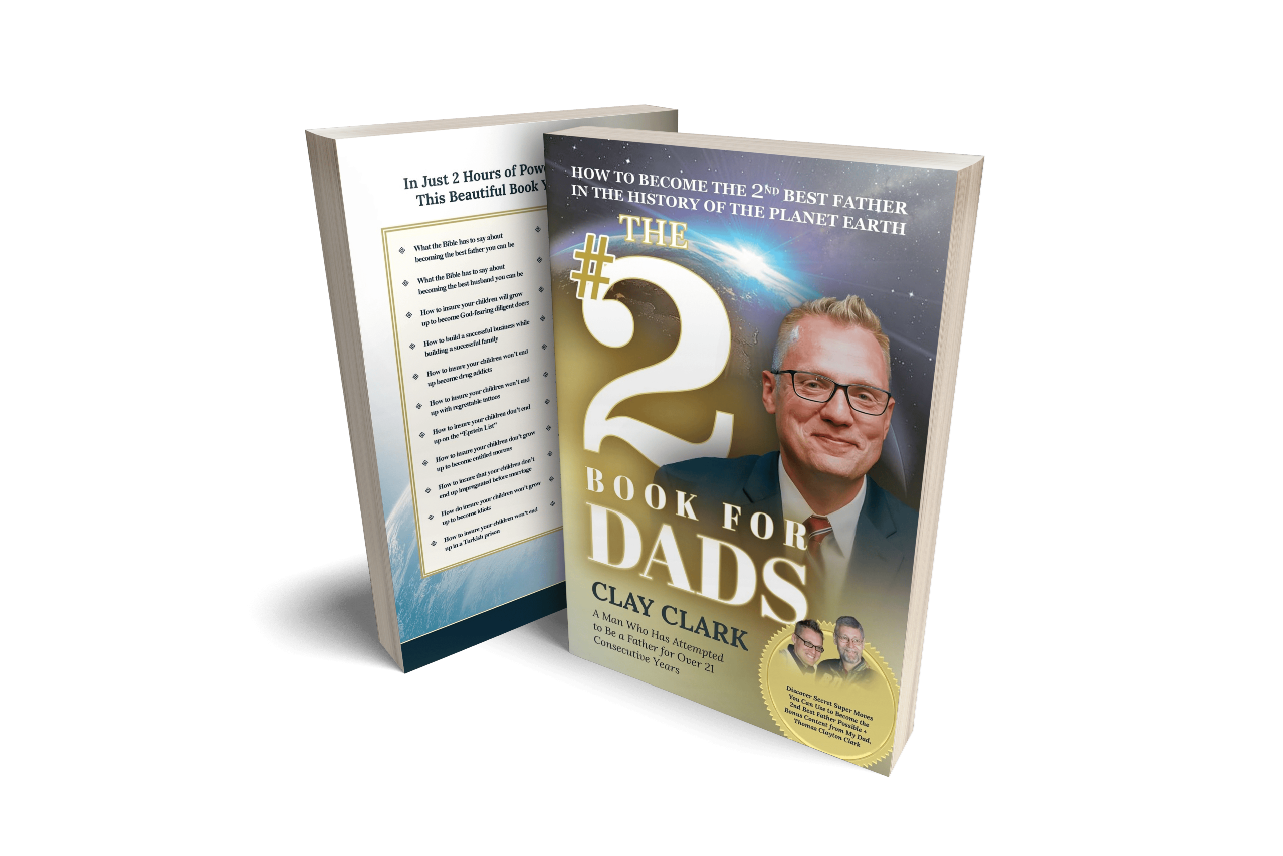 The #2 Book For Dads Cover