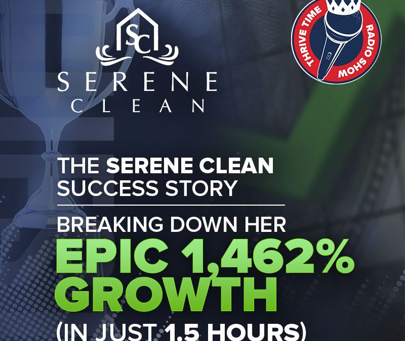 The Serene Clean Success Story | Breaking Down Her EPIC 1,462% Growth (In Just 1.5 Years)