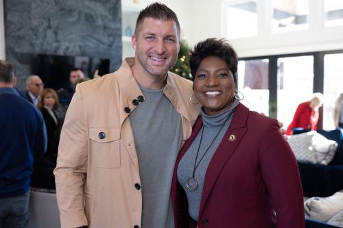 Thrivetime Show Business Conference Tim Tebow Photos 019