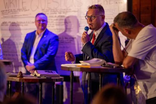 Clay Clark Gallery Tim Tebow Image June 2024 Business Conference 036