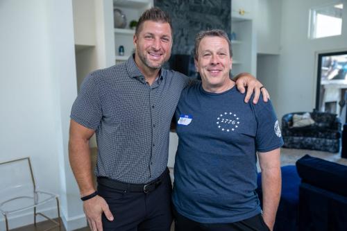 Clay Clark Gallery Tim Tebow Images June 2024 Business Conference 113