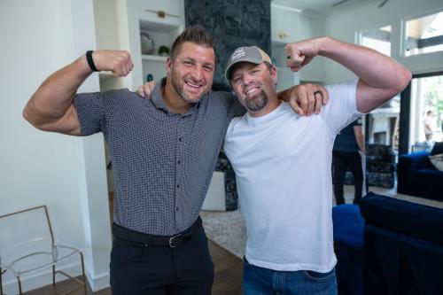 Clay Clark Gallery Tim Tebow Images June 2024 Business Conference 114