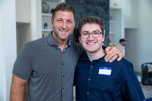Clay Clark Gallery Tim Tebow Images June 2024 Business Conference 116