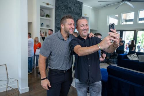 Clay Clark Gallery Tim Tebow Images June 2024 Business Conference 121