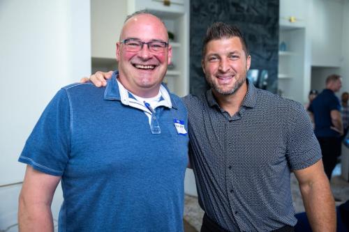 Clay Clark Gallery Tim Tebow Images June 2024 Business Conference 126