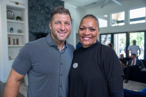 Clay Clark Gallery Tim Tebow Images June 2024 Business Conference 128