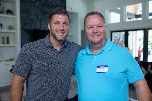 Clay Clark Gallery Tim Tebow Images June 2024 Business Conference 140