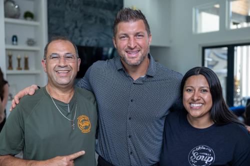 Clay Clark Gallery Tim Tebow Images June 2024 Business Conference 174