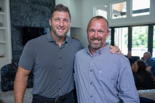 Clay Clark Gallery Tim Tebow Images June 2024 Business Conference 178