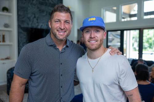 Clay Clark Gallery Tim Tebow Images June 2024 Business Conference 180