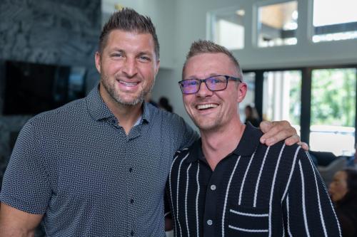 Clay Clark Gallery Tim Tebow Images June 2024 Business Conference 186