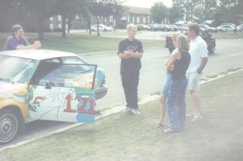 15-6-x-4-Handpainted-Ford-Escort-1999-Cokato-Minnesota