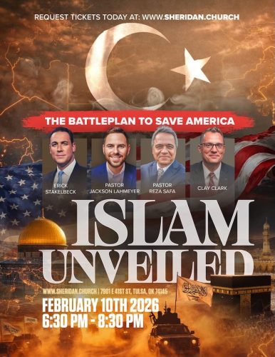 75-8.5-x-11-Islam-Unveiled-Clay-Clark-Eric-Stakelbeck-Pastor-Jackson-Lahmeyer-Pastor-Reza-Safa