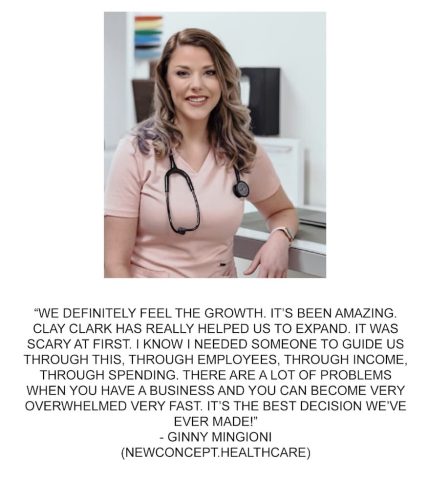 9-5-x-7-Clay-Clark-Success-Story-Ginny-Mingioni-New-Concept-Health-Care