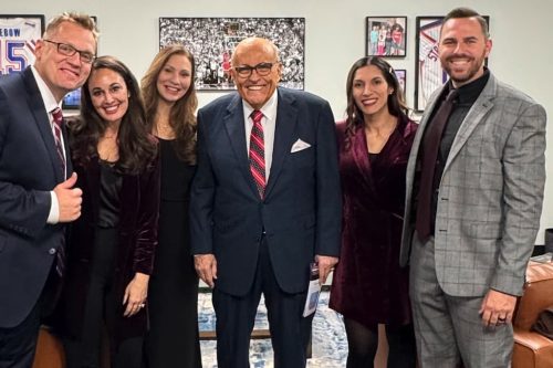 Clay-Clark-Gallery-4x6-Rudy-Giuliani-Pastor-Jackson-Lahmeyer-Vanessa-Clark-Kendra-Lahmeyer-2