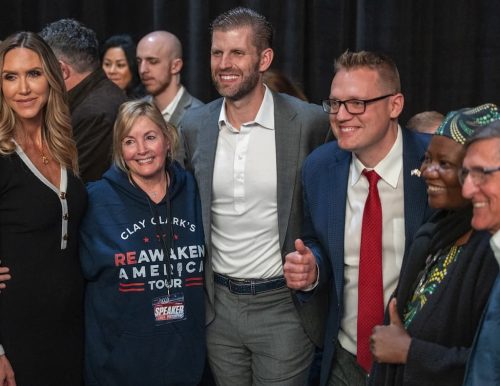 Clay-Clark-Gallery-8.5-x-11-Lara-Trump-Annie-Moore-Eric-Trump-Clay-Clark-Dr-Stella-Immanuel-General-Flynn