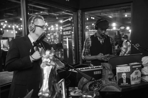 Clay-Clark-Gallery-Clay-Clark-On-Camera-With-Merton