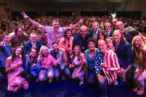 Clay-Clark-Gallery-Group-Photo-Doral-Florida-ReAwaken-Tour-Charles-Colaw-Eric-Trump-General-Flynn-Sean-Stone-Amanda-Grace-Josh-Atkinson-Alinna-Habba-Vanessa-Clark-Aaron-Antis-Leon-Benjamin
